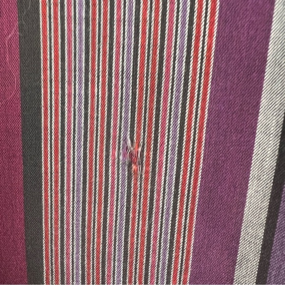 OUTLAW WESTERN WEAR Striped snap down shirt size L (16-16-½). Extra long… - Picture 6 of 10